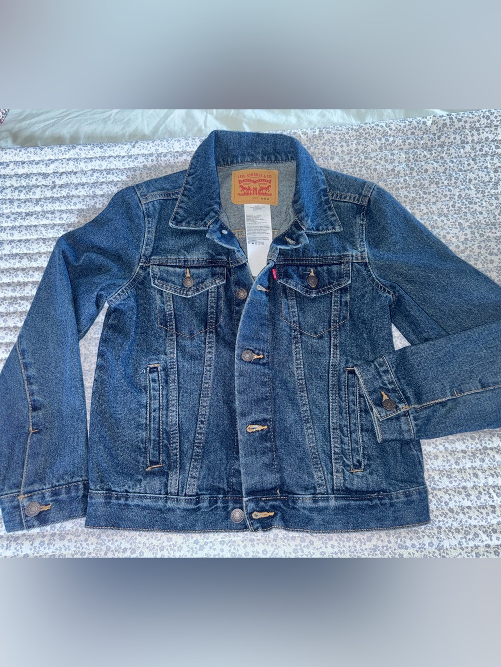 Levi's Kids Medium Blue Denim Jean Jacket